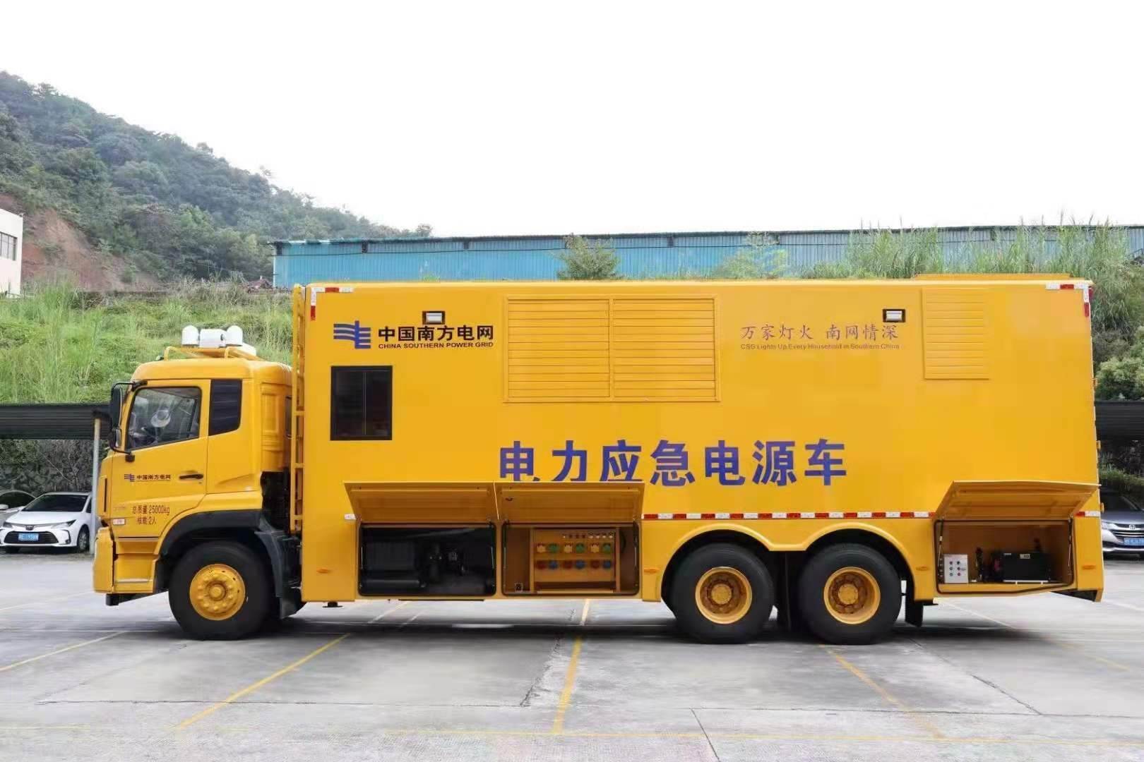阿巴嘎安康大型柴油发电机发电车UPS电源出租租赁